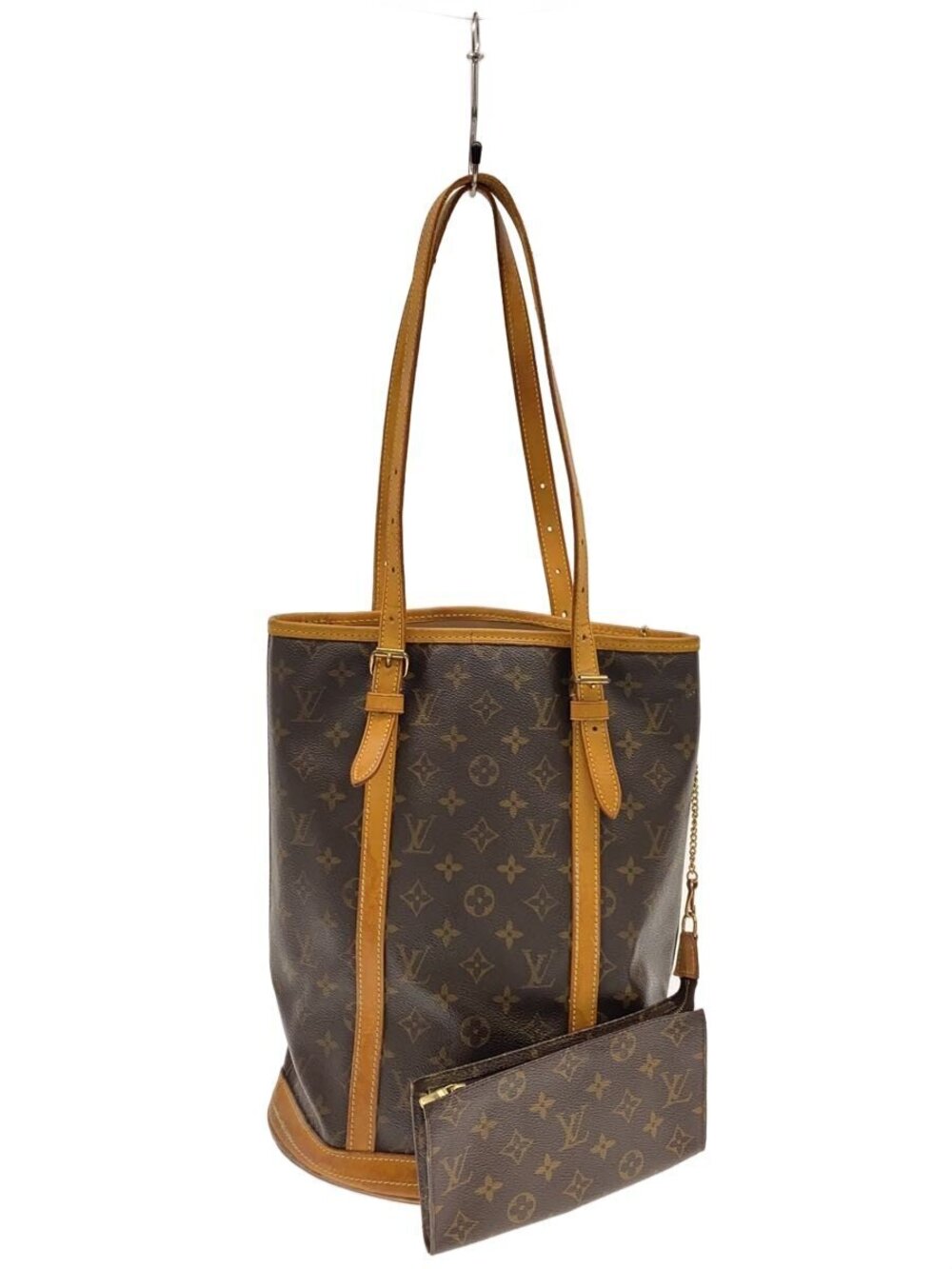 Louis Vuitton Bucket Monogram Canvas Brown All over